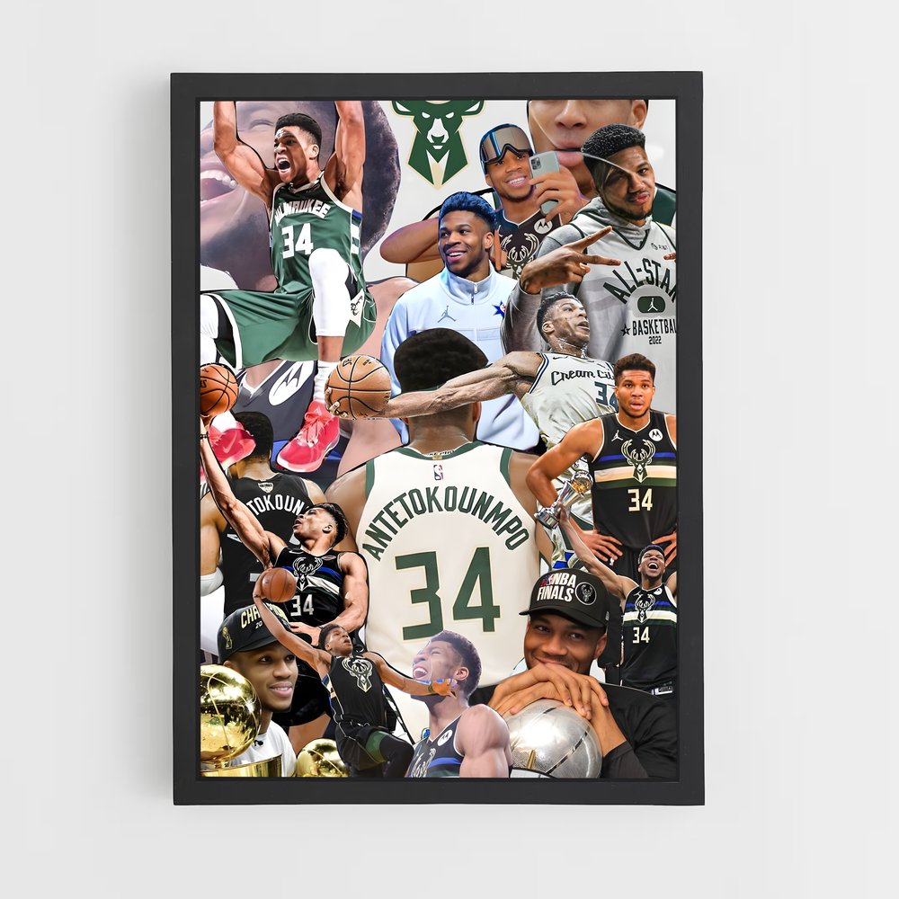 Poster Champion des Celtics – affiche Basketball (vue 2)